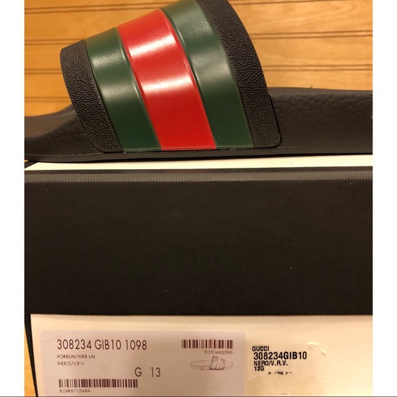 Gucci | Shoes | Mens Gucci Rubber Slide 